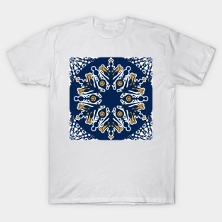 Winter Fancy Luxury Abstract Pattern T-Shirt